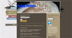 Desktop Screenshot of happyhomesinc.org